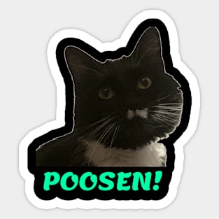 Petey the Poosen Sticker